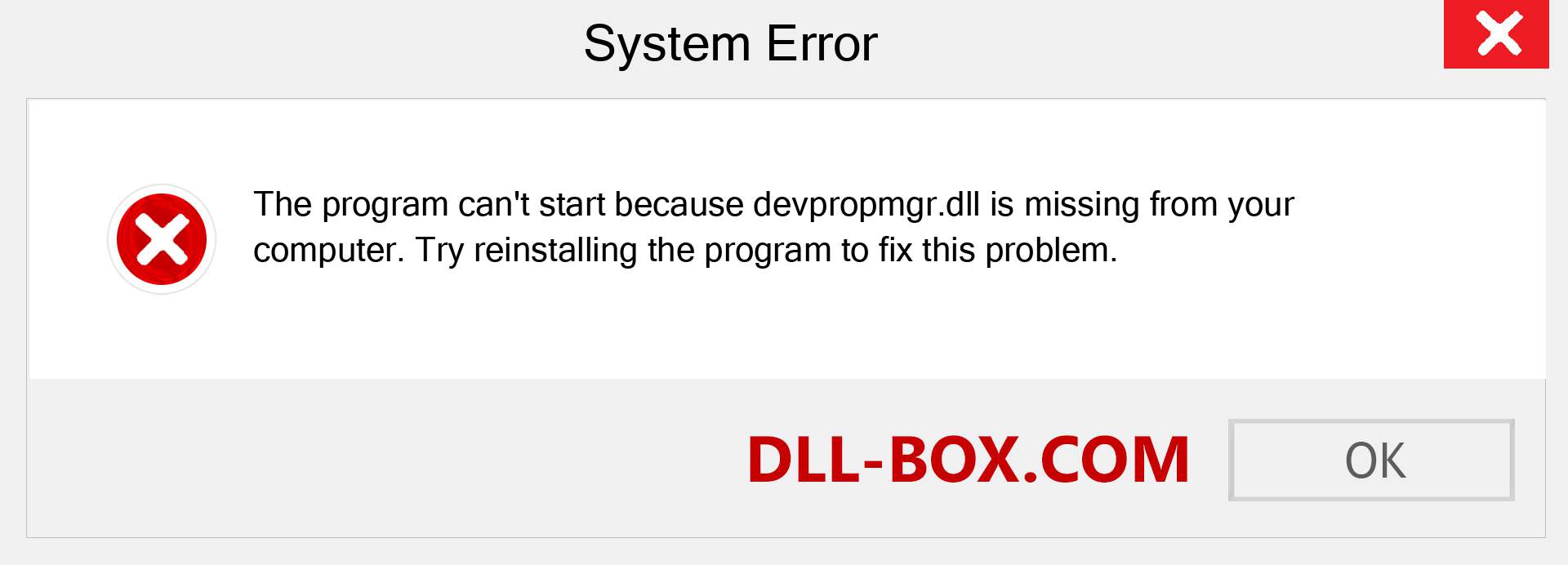  devpropmgr.dll file is missing?. Download for Windows 7, 8, 10 - Fix  devpropmgr dll Missing Error on Windows, photos, images